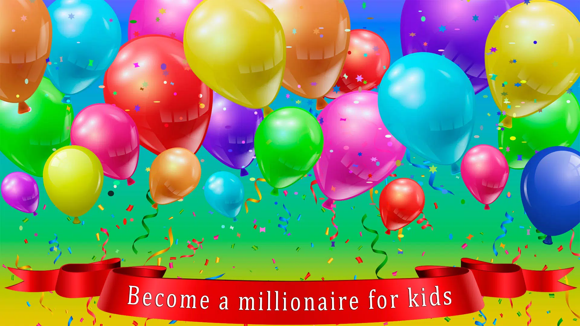 Kids Quiz Games: Millionaire Скриншот 0