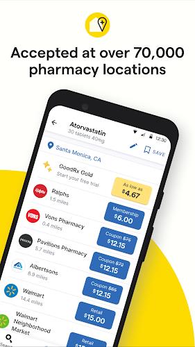 GoodRx: Prescription Coupons Ekran Görüntüsü 1