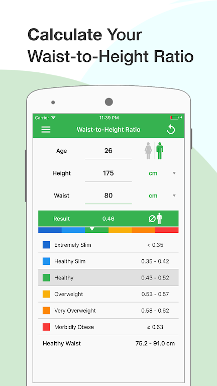 BMI Calculator: Weight Tracker ဖန်သားပြင်ဓာတ်ပုံ 2