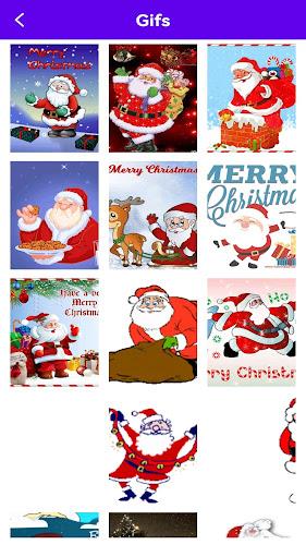 Santa Claus Gift GIF Sticker Captura de pantalla 2