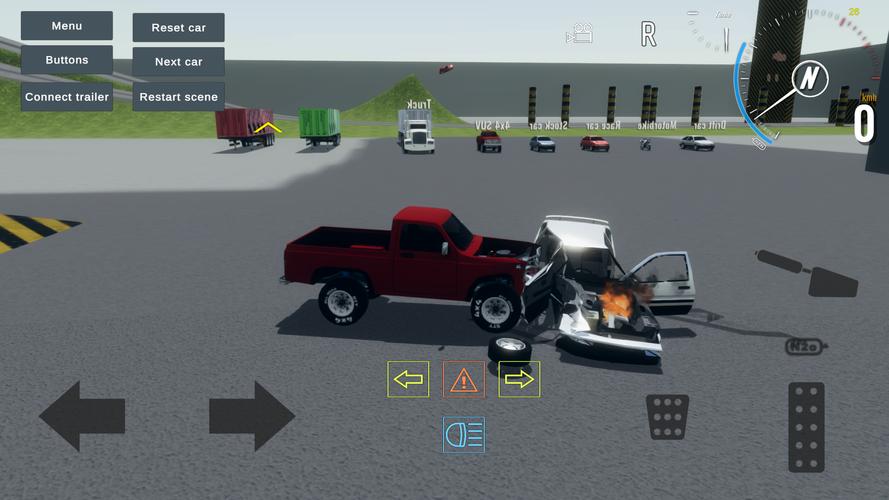 Car Crash Simulator Sandbox 3D Schermafbeelding 0