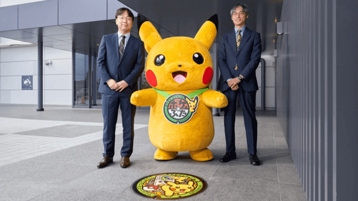 Pikachu Manhole Cover: A Ground-Level Pokémon Encounter