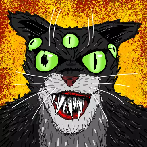 Cat Fred Evil Pet. Horror game