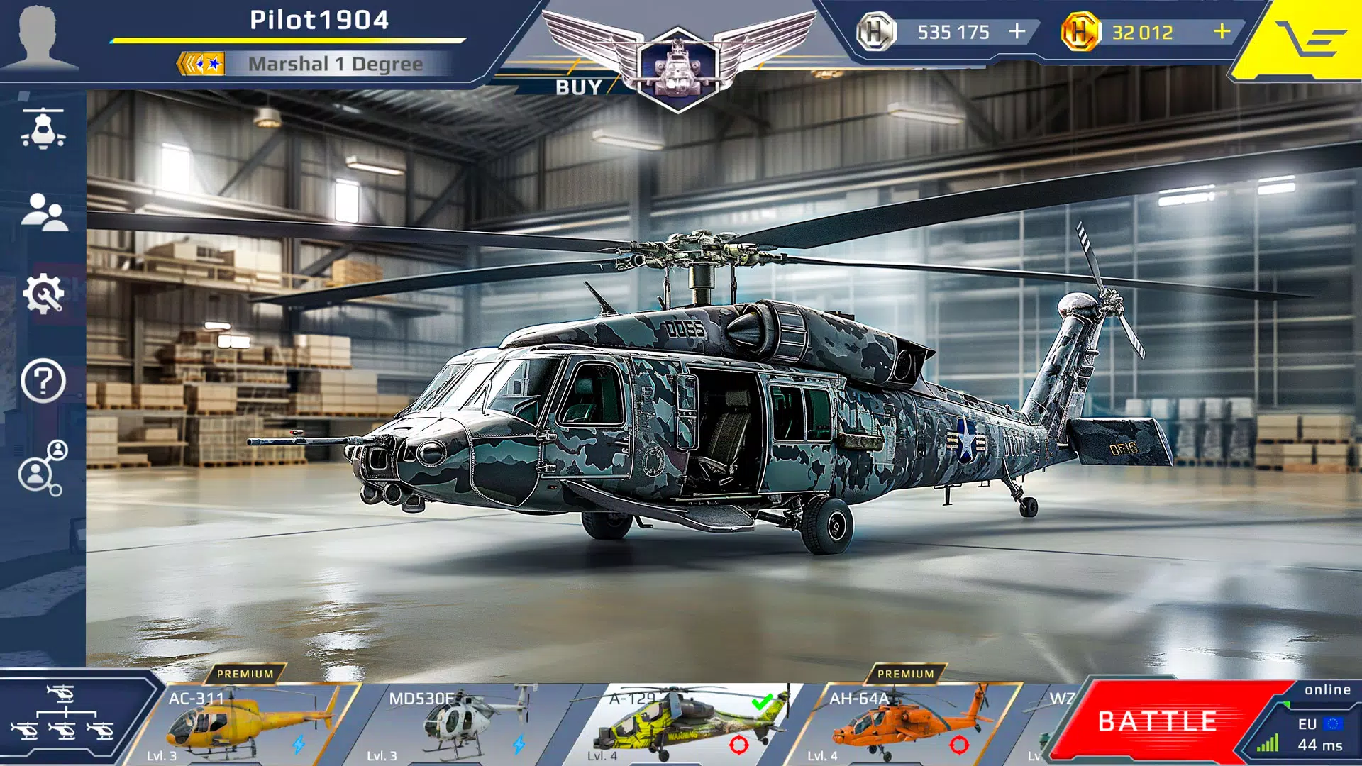 Gunship Battle Air Force War Tangkapan skrin 3