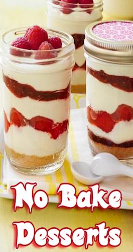 No Bake Desserts Easy Recipes Schermafbeelding 1