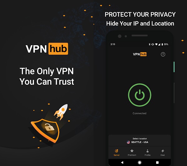 VPNhub Mod應用截圖第1張