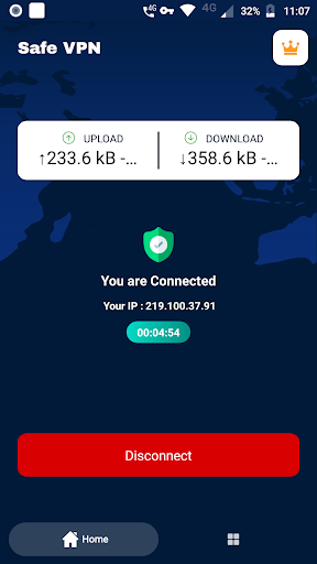 Safe VPN - Fast VPN Proxy Ekran Görüntüsü 1