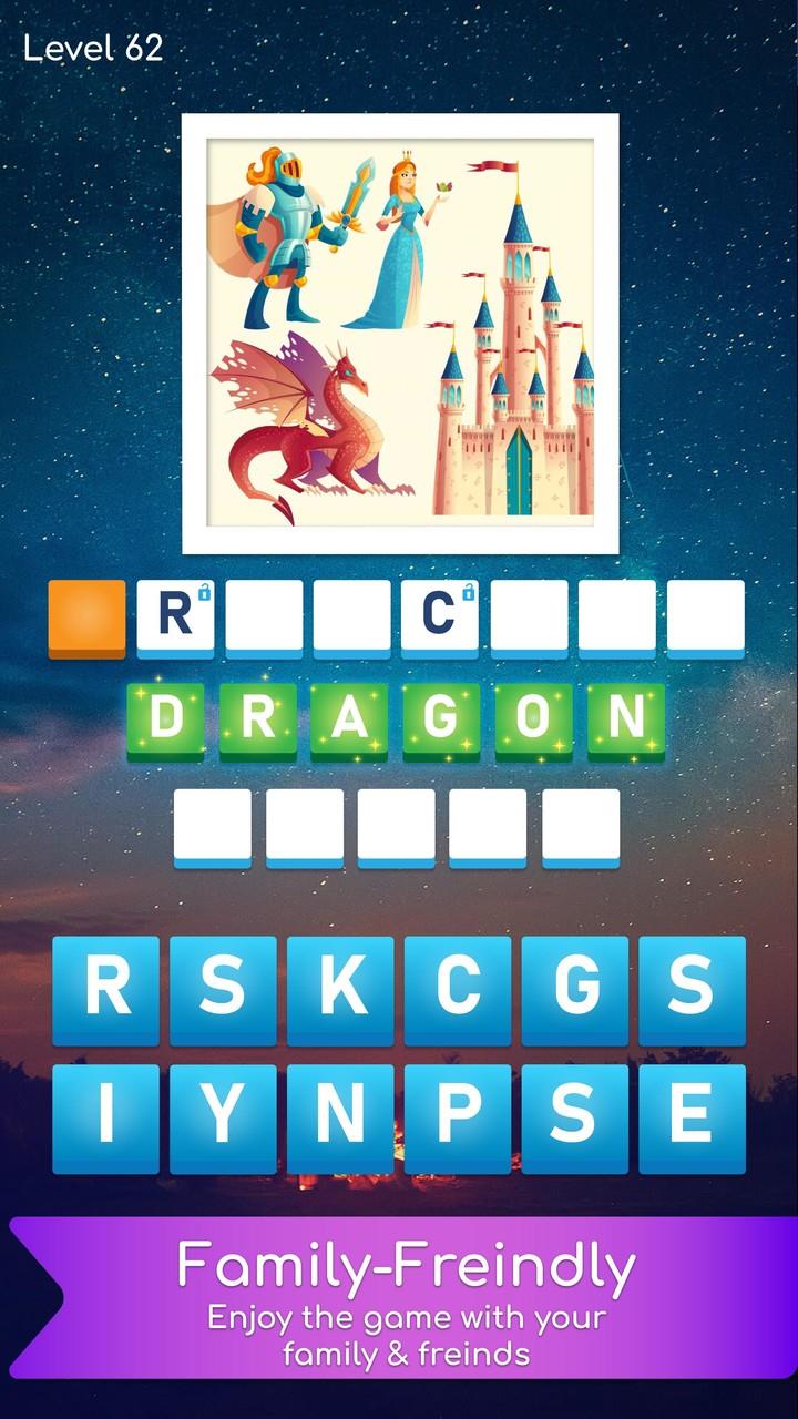 Pic vs Words: Word search game Tangkapan skrin 3