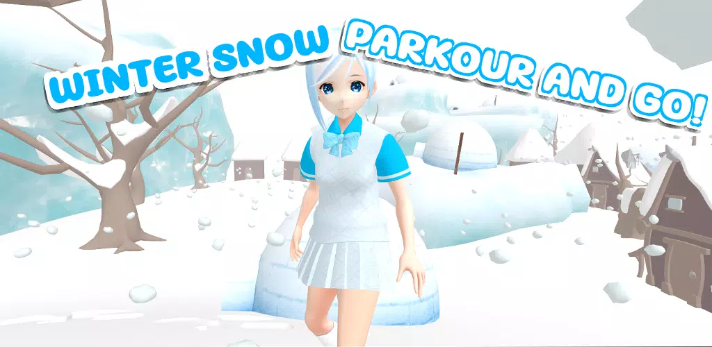 Props Winter Ice Snow Obby Captura de pantalla 0