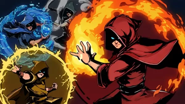 Wizard of Legend 2で呪文を唱える魔法使い