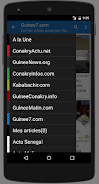 Guinée : Actualité en Guinée Captura de pantalla 1