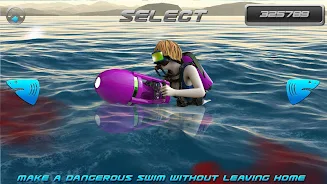 Swim Sharks Cage VR Simulator Скриншот 3