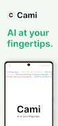 Cami AI at your fingertips Screenshot 0