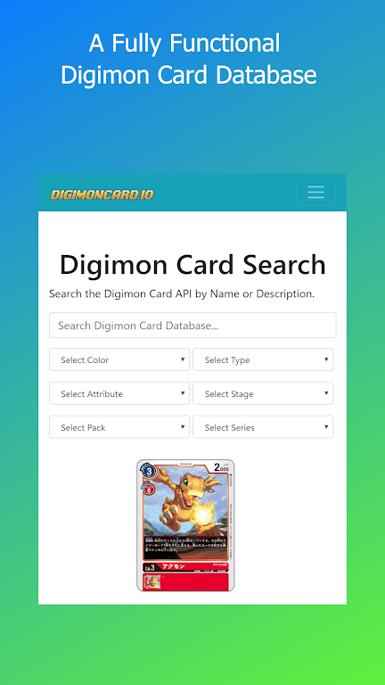 Deck Builder for Digimon TCG 스크린샷 0