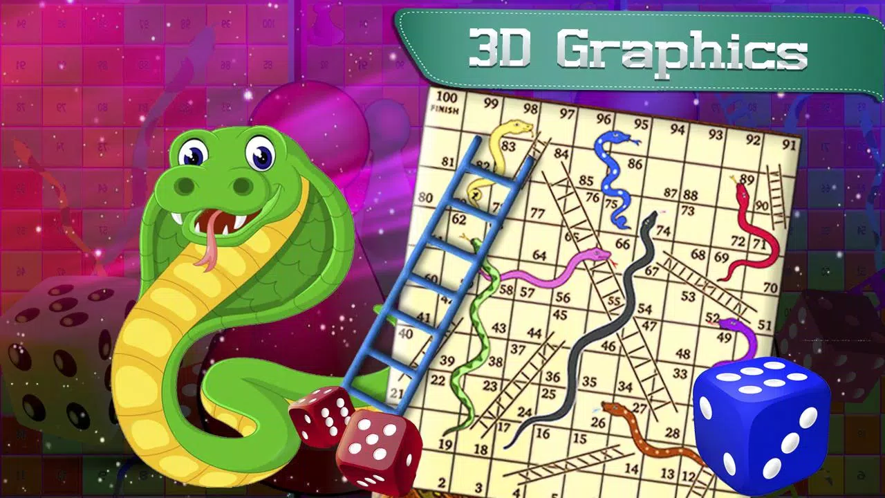 Ludo Snake and Ladder free game スクリーンショット 0