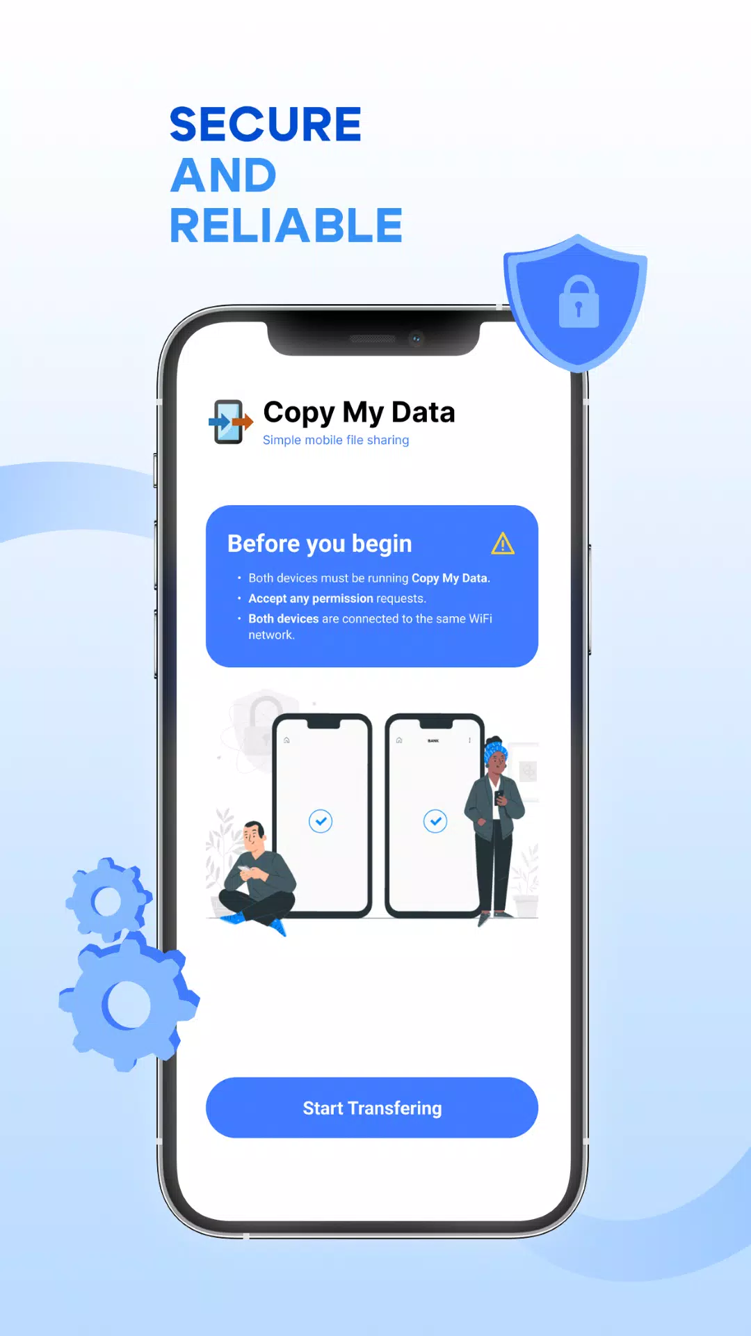 Copy My Data: Transferir a iOS Captura de pantalla 2