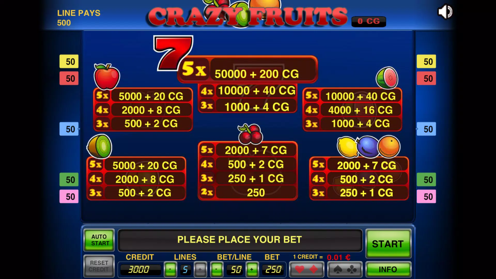 Crazy Fruits ဖန်သားပြင်ဓာတ်ပုံ 3