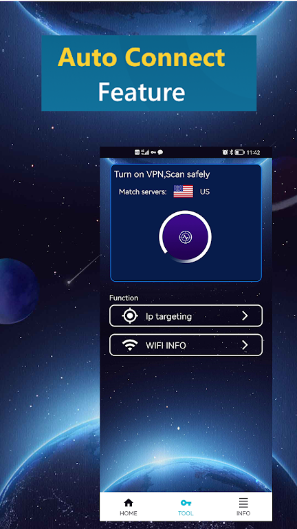 Fast Vpn Go Ảnh chụp màn hình 1