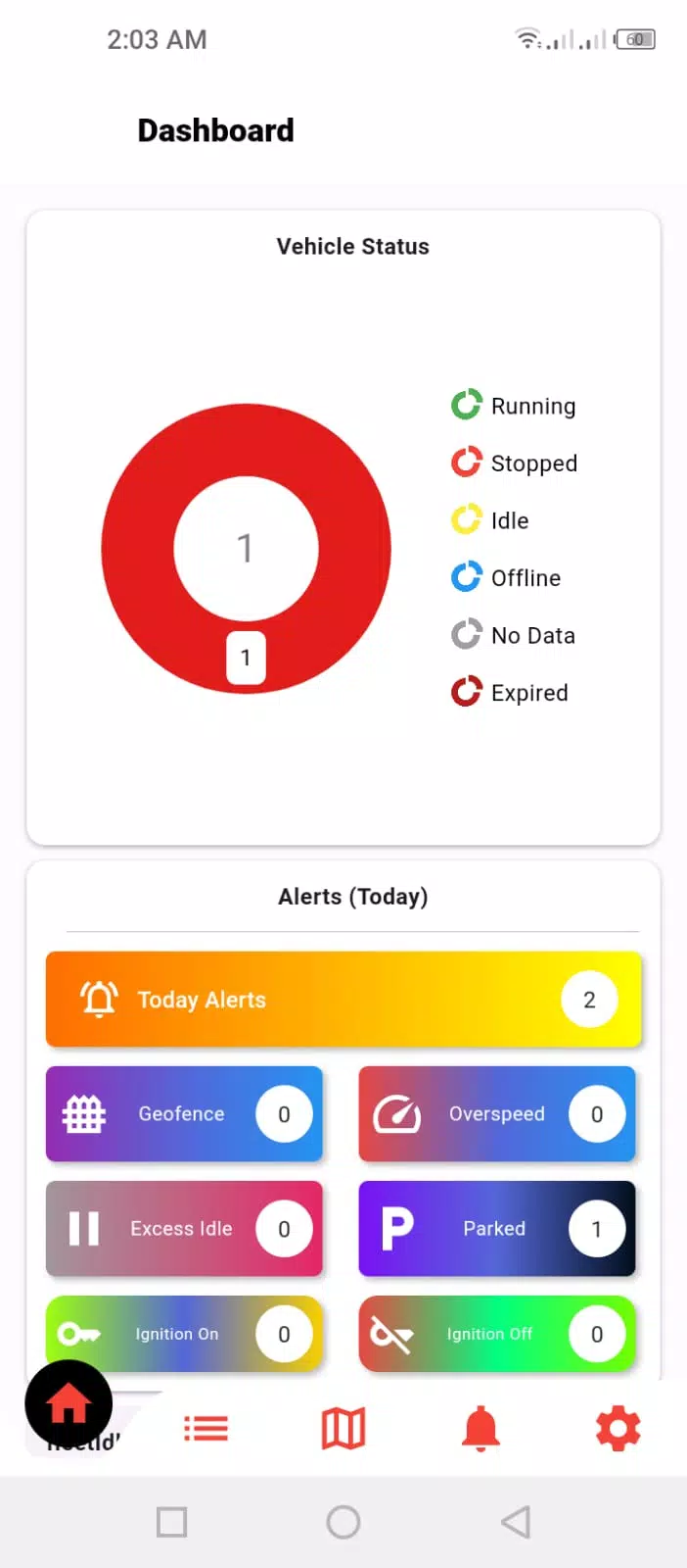 Coban Tracker Pro स्क्रीनशॉट 1