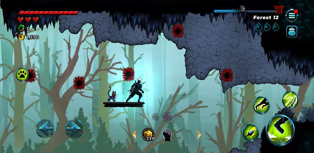 Ninja War: Shadow Adventures Capture d'écran 2