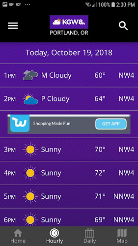 Portland Weather from KGW 8 Tangkapan skrin 2