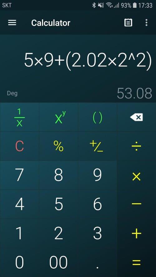 Multi Calculator Screenshot 2