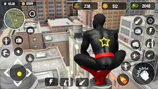 Miami Spider Rope:Superhero 3D Captura de tela 1