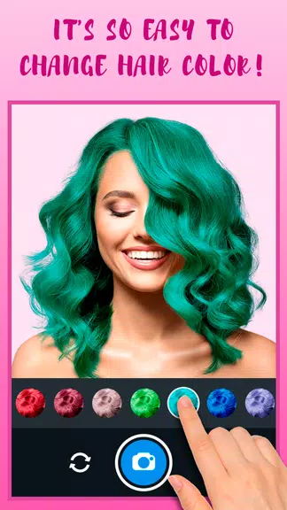 Hair Color Changer Screenshot 1