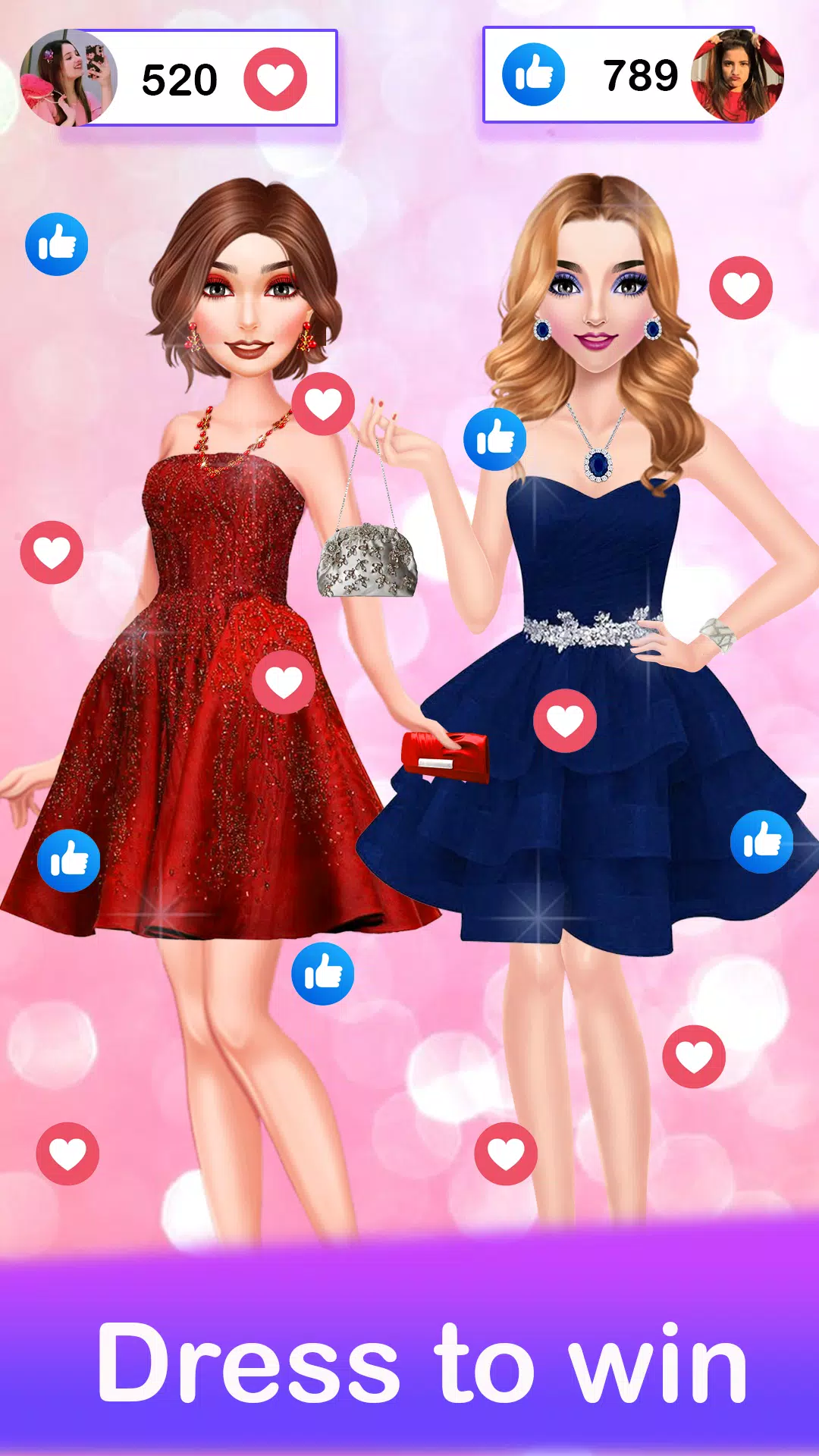 Fashion Girl Makeup Games Show スクリーンショット 2