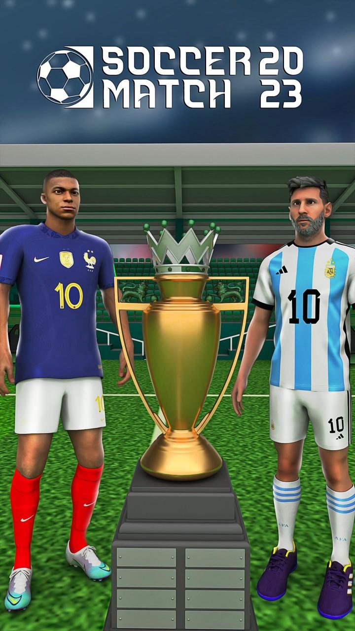 Football Cup 2023 Soccer Game स्क्रीनशॉट 1