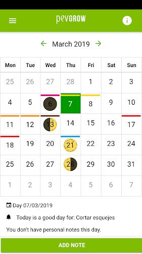 Marijuana Lunar Calendar Screenshot 3