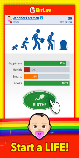 BitLife: Life Simulator MOD स्क्रीनशॉट 0