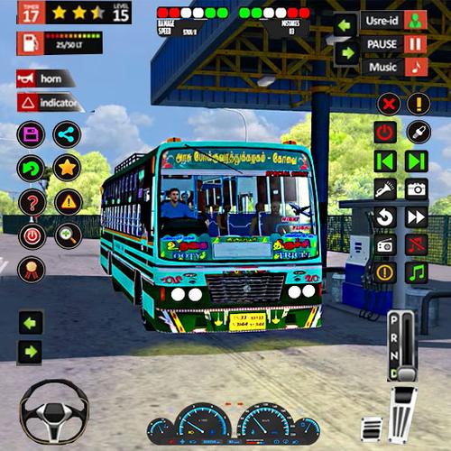 Real Bus Simulator Bus Game 3D Capture d'écran 0