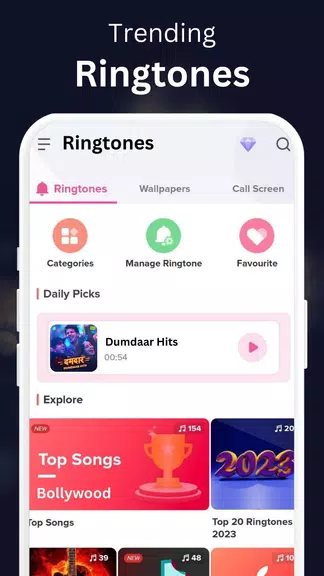 Bollywood Ringtone - Songs Tangkapan skrin 0