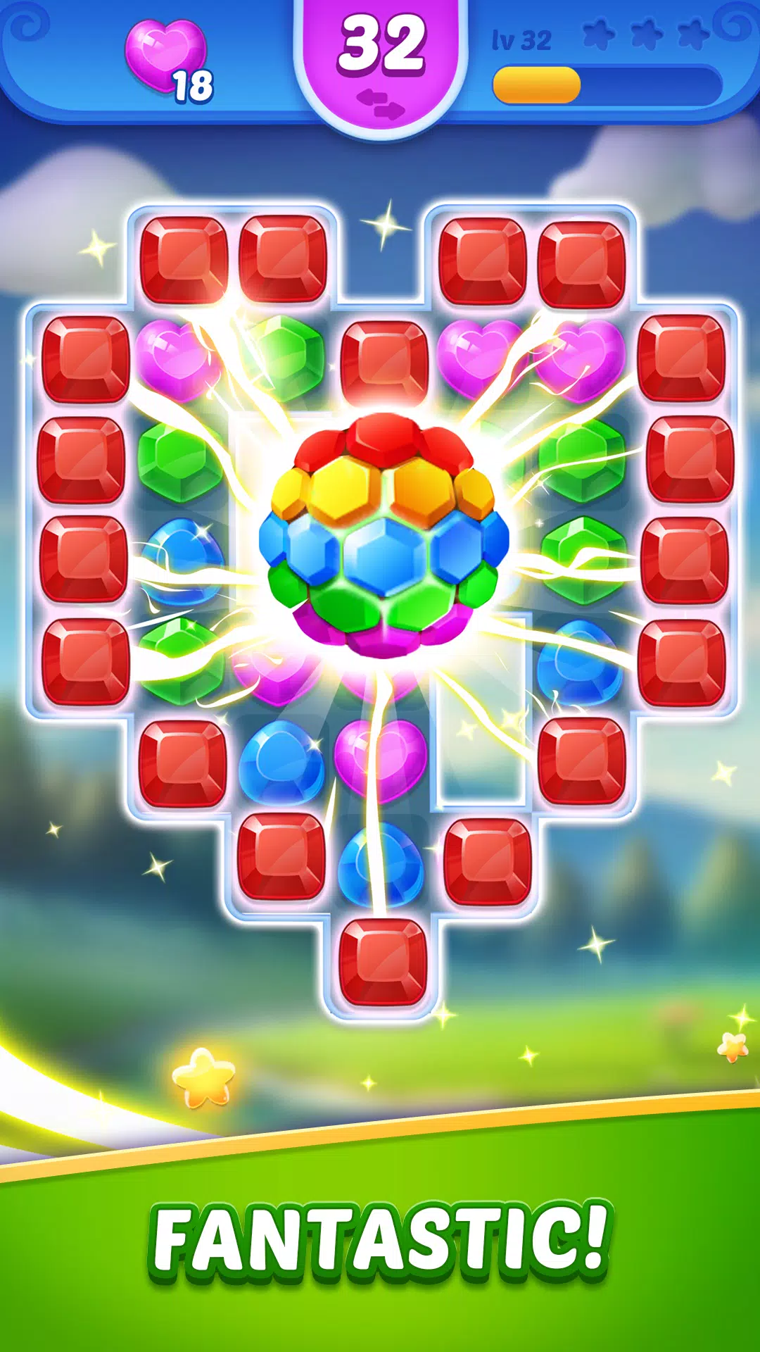 Jewel Blast Time - Match 3 Capture d'écran 2