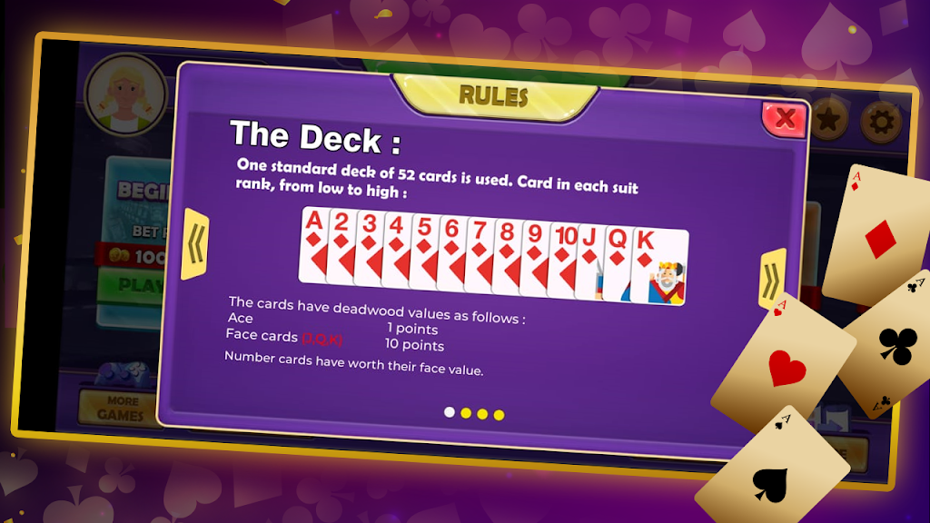 Gin Rummy Multiplayer Earn BTC Zrzut ekranu 3