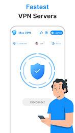 Max Speed VPN 스크린샷 1