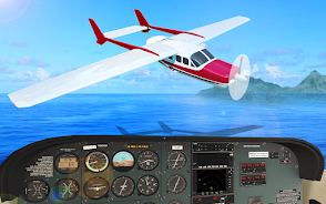 Aero Flight Landing Simulator ภาพหน้าจอ 1