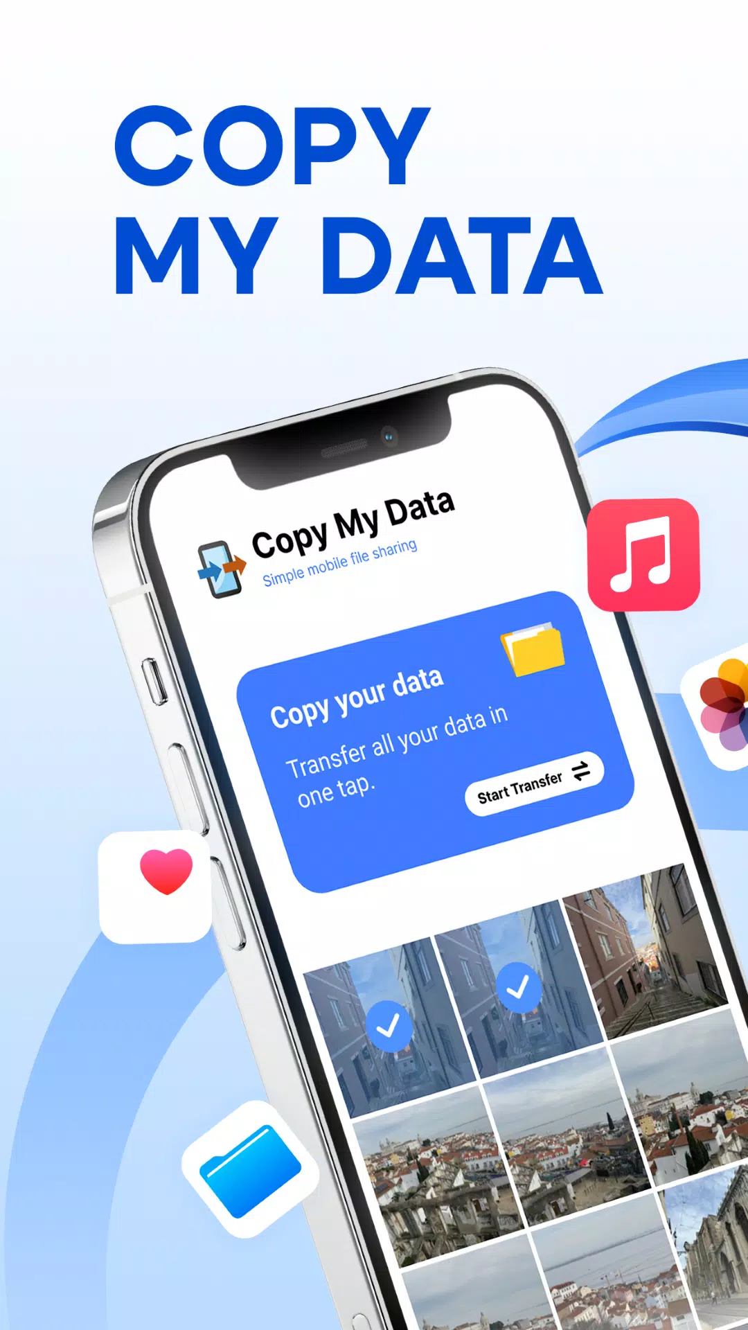 Copy My Data: Transferir a iOS Captura de pantalla 0