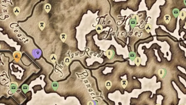 Oblivion Remastered - Shivering Isles Interactive Map