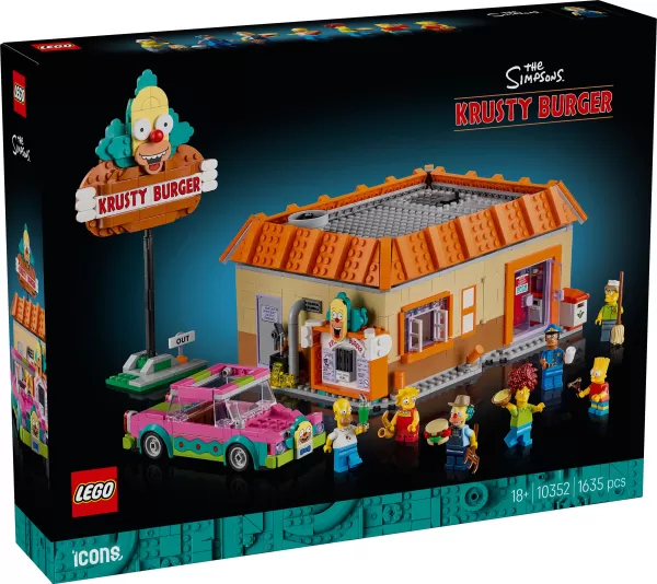 LEGO Revives Simpsons Krusty Burger Set