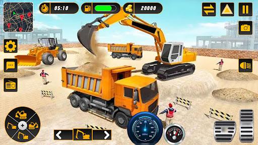 Sand Excavator Simulator 3D Tangkapan skrin 2