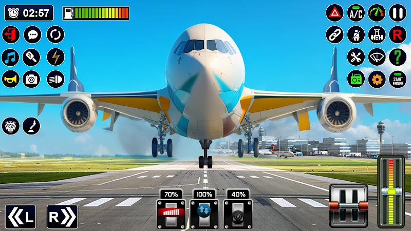 Airplane Game: Pilot Simulator Ảnh chụp màn hình 0