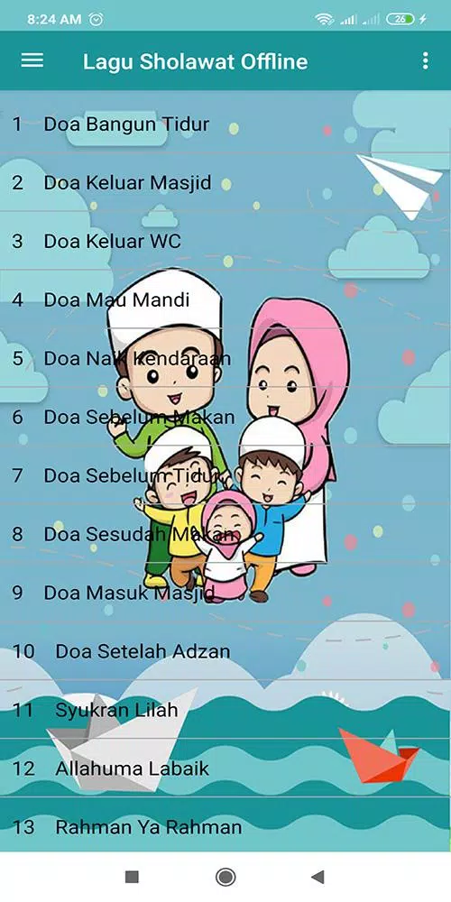 Lagu Sholawat & Anak Muslim 스크린샷 2