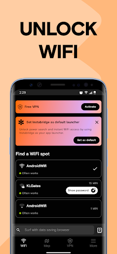 WiFi Password Map Instabridge ภาพหน้าจอ 3