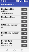 Device Id for Android Screenshot 1