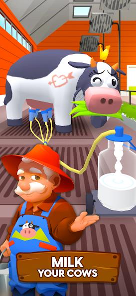 Milk Farm Tycoon Mod 스크린샷 0