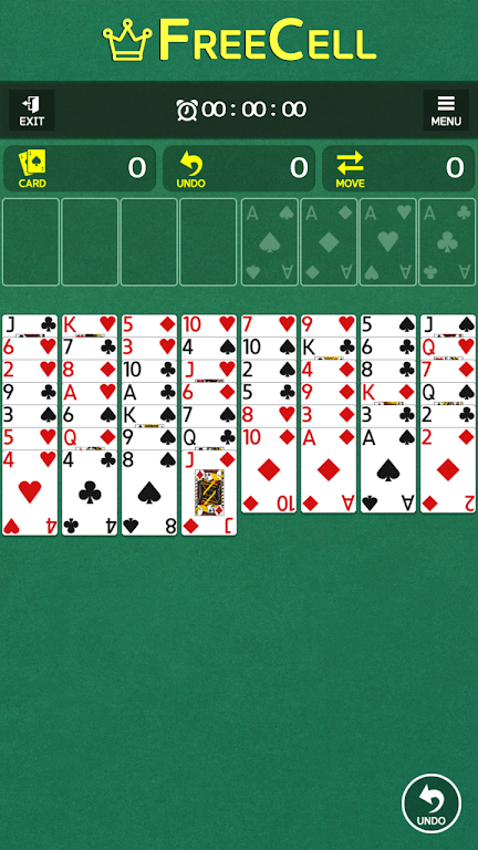 FreeCell - Classic Card Game ภาพหน้าจอ 0