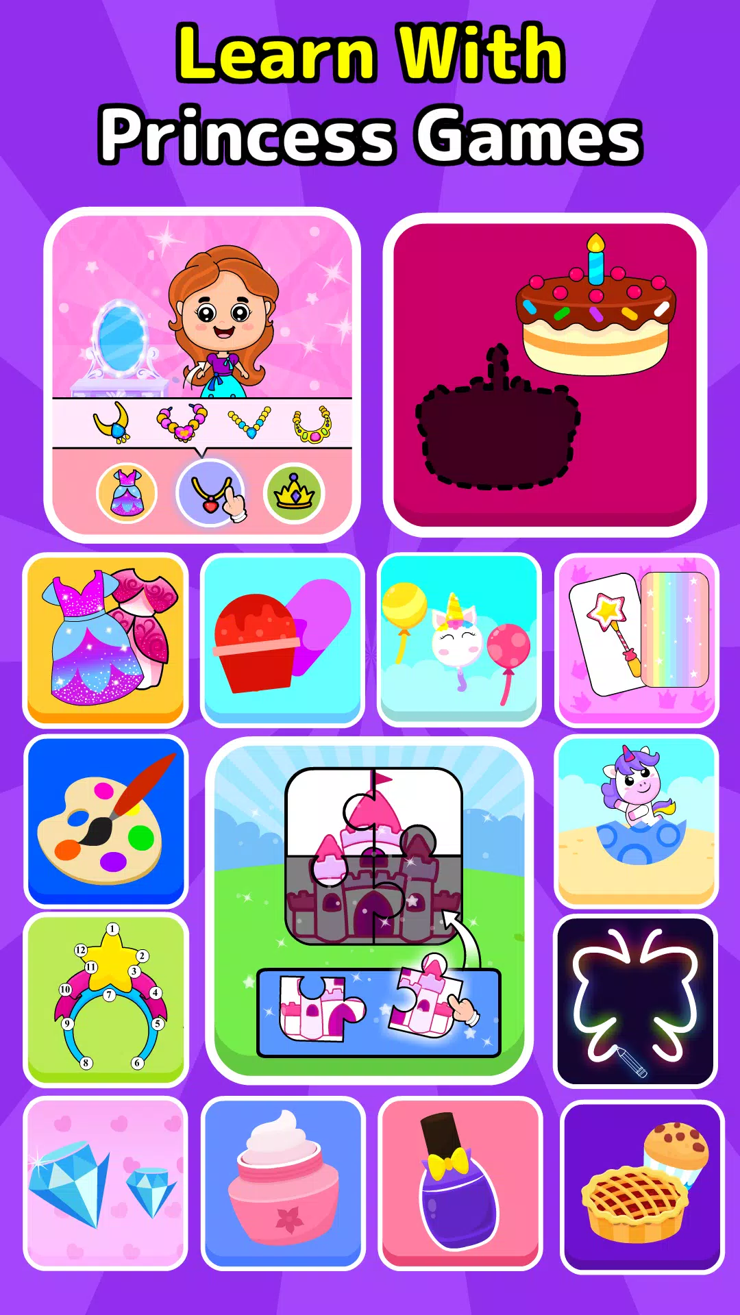 Timpy Baby Princess Phone Game Screenshot 1