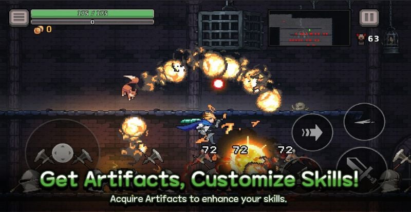 Dungeon Slasher: Roguelike Capture d'écran 3